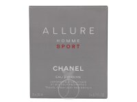 Chanel Allure Homme Sport Eau Extreme Eau de Parfum Twist and Spray 3 x 20 ml mit Zerstäuber