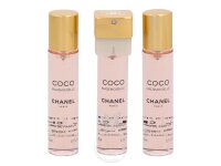 Chanel Coco Mademoiselle Eau de Parfum Twist and Spray 3 x 20 ml ohne Zerstäuber