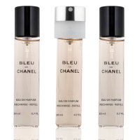 Chanel Bleu de Chanel Eau de Parfum Twist and Spray 3 x...