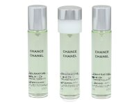 Chanel Chance Eau Fraiche Eau de Toilette Twist and Spray 3 x 20 ml ohne Zerstäuber