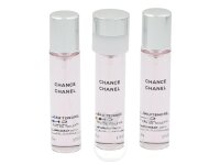 Chanel Chance Eau Tendre Eau de Toilette Twist and Spray 3 x 20 ml ohne Zerstäuber